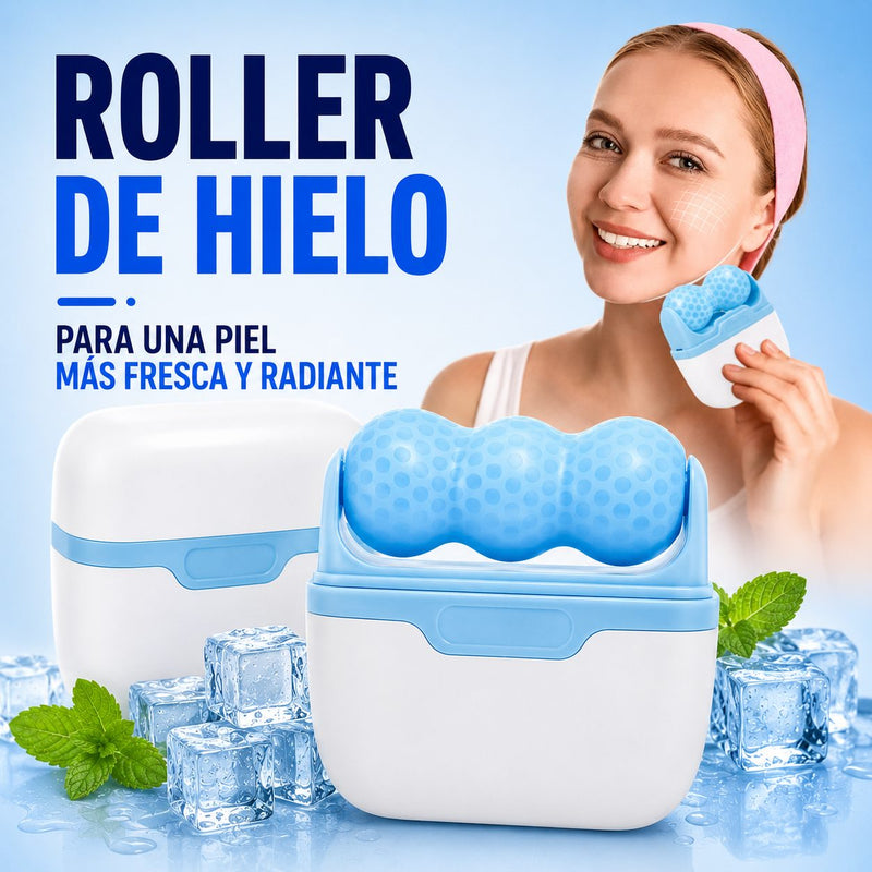 RODILLO DE HIELO FACIAL 2 EN 1