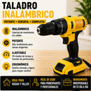 Taladro Eléctrico Inalámbrico 2 Baterías