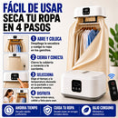 Secador portátil para ropa y zapatos
