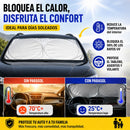 Parasol Plegable Retráctil con Protección UV