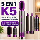Secador de pelo rizador 5 en 1 K5